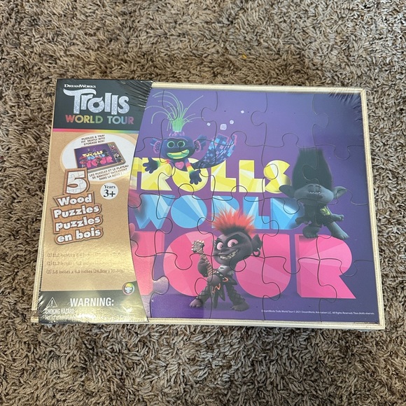 NEW Trolls World Tour Puzzle Set - Picture 2 of 6